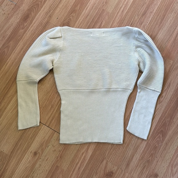 Mara Hoffman Helena Ribbed Sweater Size Medium - Picture 7 of 8